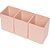 Acessorio para mesa organizador office rosa antigo - polibras (kit) - Imagem 2