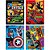 Caderno brochura 1/4 capa dura marvel comics 80fls. - foroni (pct.c/05) - Imagem 6