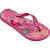 Chinelo havaianas infantil kids flores 27/8 rosa flux - havaianas (par) - Imagem 4
