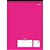 Caderno 01x1 capa dura stiff slim topo canhoto 80fls - jandaia (pct.c/04) - Imagem 1
