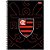Caderno 01x1 capa dura flamengo fit 80fls - foroni (pct.c/04) - Imagem 1