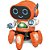 Robo robo dancarino c/luz/som 17cm - homeplay (unidade) - Imagem 1