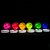 Tinta guache 015ml 06 cores neon - maripel (estojo) - Imagem 3