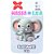 Massa de eva criativa elefante c/04 cores 28g - make+ (unidade) - Imagem 1