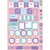 Caderno 01x1 capa dura dreamland metalizado 80fls. - cadersil (pct.c/04) - Imagem 5