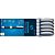 Caneta esferografica rollerball one change azul - compactor (cx.c/05) - Imagem 1