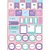 Caderno 10x1 capa dura sweetly 2em1 c/planner 168fls - cadersil (pct.c/04) - Imagem 5
