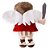 Boneca de pelucia religioso sao miguel 32cm - zip (unidade) - Imagem 4