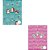 Caderno caligrafia capa dura holly 40fls brochura vert. - tilibra (pct.c/05) - Imagem 1