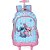 Mochila com rodinha stitch rosa g - luxcel (unidade) - Imagem 1