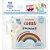 Livro para banho bilingue cores 15x15cm 6pag - todolivro (unidade) - Imagem 1