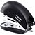 Grampeador mini mx-g15s preto c/1000 grampos - maxprint (unidade) - Imagem 2