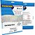 Filme adesivo inkjet a4 135g holografico espiral - masterprint (pct.c/10) - Imagem 1