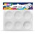 Paleta para pintura gode 6 cavidades - acrilex (unidade) - Imagem 1
