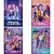 Caderno brochura 1/4 capa dura guerreiras do k-pop 80fls - tilibra (pct.c/05) - Imagem 1