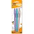 Caneta esferografica cristal mate az/rx/rs - bic (bl.c/03) - Imagem 1
