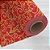 Tnt estampado 1,40m 40g arabesco glitter vermelho - mewi (rl-25mts) - Imagem 2