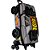 Mochila infantil com rodinha hotwheels night shifter cinza - maxtoy (unidade) - Imagem 4