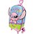 Mochila infantil com rodinha stitch angel - maxtoy (unidade) - Imagem 3