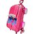 Mochila infantil com rodinha barbie conversivel - maxtoy (unidade) - Imagem 4