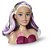 Boneca barbie styling head faces - pupee brinquedos (unidade) - Imagem 3