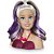 Boneca barbie styling head faces - pupee brinquedos (unidade) - Imagem 2
