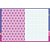 Caderno quadriculado univers. judy 1x1cm 40fls. - foroni (pct.c/10) - Imagem 3