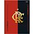 Caderno brochura 1/4 capa dura flamengo 80fls - foroni (pct.c/05) - Imagem 4