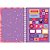 Caderno espiral 1/4 capa dura judy 80fls. - foroni (pct.c/05) - Imagem 5