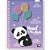 Caderno 10x1 capa dura kawaii 160 folhas - tamoio (pct.c/04) - Imagem 4