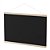 Quadro aviso moldura madeira mural negro 57x37cm - souza (pct.c/05) - Imagem 1