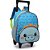 Mochila infantil com rodinha animais menino 33cm (sortido) - nova rio (unidade) - Imagem 3