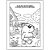 Livro infantil colorir gigante capivaras 10pg 27x36cm - vale das letras (unidade) - Imagem 2