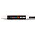 Pincel marcador artesanato posca pc-5m 2.5mm branco - sertic (cx.c/06) - Imagem 1