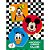 Caderno brochura 1/4 capa dura mickey 80fls. - tilibra (pct.c/05) - Imagem 5