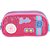 Estojo triplo barbie pink c/paete - luxcel (unidade) - Imagem 1
