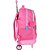 Mochila com rodinha barbie pink g c/paete - luxcel (unidade) - Imagem 5