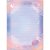 Papel de carta decorado cosmos 90g c/envelope - foroni (cx c/30) - Imagem 3