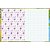 Caderno quadriculado univers. 06x06mm 80f aritmetica feminin - foroni (pct.c/10) - Imagem 3