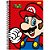 Caderno espiral 1/4 capa dura super mario bros 80fls - foroni (pct.c/05) - Imagem 4