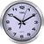 Relogio de parede rendondo aluminio 16cm - tt brasil (unidade) - Imagem 1