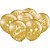 Balao imperial ano novo dourado especial - festcolor (pct.c/25) - Imagem 1