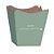 Cachepot paper decorado pote 15 daisy 16x17x11cm - xingo embalagens (pct.c/10) - Imagem 1
