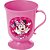 Xicara minnie nuance 250ml rosa - plasutil (unidade) - Imagem 1