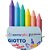 Giz de cera fino giotto maxi candy collection 6 - canson (unidade) - Imagem 3