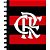 Caderno 01x1 capa dura flamengo mod.2-  disco 80fls - kit (unidade) - Imagem 1