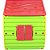 Brinquedo para playground casinha magical 102x90x109cm. - bel (unidade) - Imagem 4