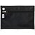 Pasta malote nylon 22x16cm mini preta - goodie (unidade) - Imagem 1