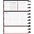 Caderno 10x1 capa dura flamengo mod.1-  disco 160fls. - kit (unidade) - Imagem 3