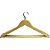 Cabide madeira 44,5cm. c/05 pcs - santana centro (kit) - Imagem 2